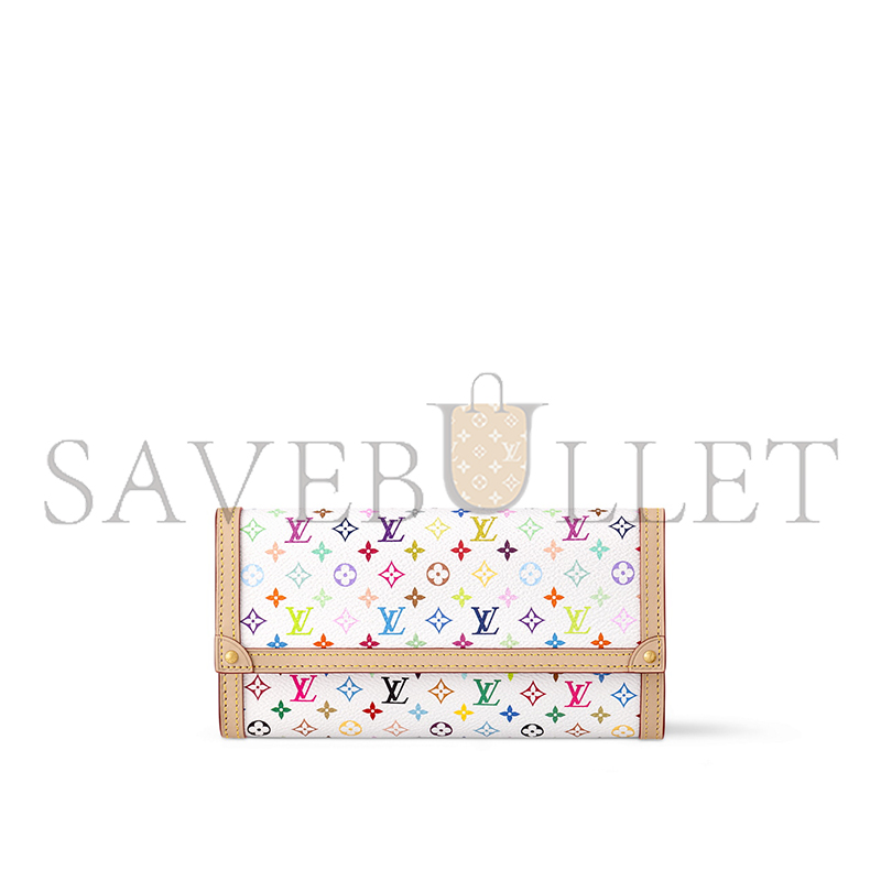LOUIS VUITTON MURAKAMI LV X TM SARAH WALLET M13397 (19*10*2cm) LOUIS VUITTON MURAKAMI LV X TM SARAH WALLET M13397 (19*10*2cm)